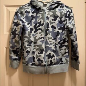 Children's Camouflage Zip-Up Hoodie